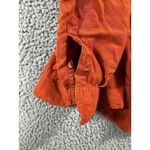 Babaton  Shirt Women Medium Button Front‎ Utility Roll Tab Long Sleeve Photo 9