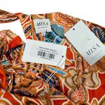 MISA Los Angeles NWT! Misa Dana Mae Dress Tangerine Flora Maxi Dress - Size Small Photo 8