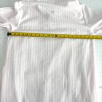 Loti Fashion Smocked Robe Full Zip Light Pink Terrycloth Housecoat Embroidered Size M Photo 10