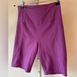 Girlfriend Collective  Purple Bike Shorts Photo 0
