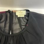 Kate Spade New York Floral Ruffle Sheer Blouse XS Photo 6