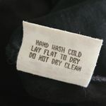 Vintage Midi Dress Size Large Stretch Metallic Leopard Cheetah Zebra Print Black Photo 9