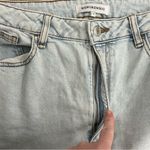 We Wore What  High Rise Curvy Distressed Light Wash Denim Jean Super Light 31 Photo 7