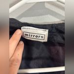 Vintage Velvet Studded Cropped Jacket Shrug Paisley Shoulder Pads Medium Black Photo 6