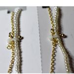 Source Unknown NIP Tear & Share 2 BFF Beaded Bracelets & 2 Pink Heart Charm Gift Bracelets Photo 2