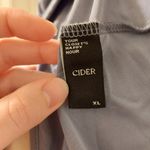 Cider NWOT Dusty Blue  Crop Top Photo 5