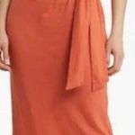 Boden Knot Front Jersey Knit Dress Size 6 R NWT Red Photo 0