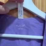 Urban Outfitters  Out From Under Size Large Purple Ribbed Crop Top Bra. Photo 2