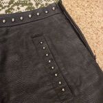 BP Faux Leather Studded Mini Skirt Photo 2