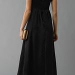 American Eagle AE Exclusive Satin Sweetheart Off-the-Shoulder Maxi Dress Photo 2