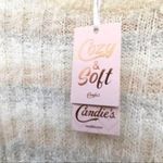 Candie's Women's Chunky Eyelash Knit Sweater New Photo 3