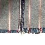 American Eagle Denim Mini Skirt Size 0 Reg. Blue Red White Stripes Women 28X14 Photo 3