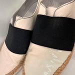 Johnston & Murphy  White & Black Patent Leather Espadrille Slip On Shoes Size 8 Photo 1