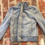 Ambiance Gray sweatshirt jacket size Medium Photo 2