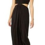 MISA Los Angeles Athema Cutout Waist Sleeveless Maxi Dress Black Size XS NWT Photo 0