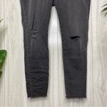 Madewell 9" Mid-Rise Skinny Jeans in Black Sea Plus Size 36 = Size 22 Photo 4