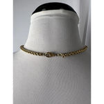 vintage faux gold choker regal necklace quiet luxury anniversary business casual Photo 2