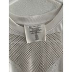 Athleta  Oxygen Tank Womens Medium White High Neck Gym Sporty Active Workout Yoga Photo 2