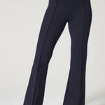 Spanx  1X Perfect Pant High Waisted Faux Suede Flare Bootcut Black Pull On Work‎ Photo 0
