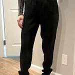 Max Mara  Italy Crepe Black Work Pants US 4 S Photo 0