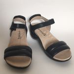 FINAL MARKDOWN 𝅺NIB Ladies’ Gramado Costa Black Sandals (39M/8) Photo 2