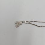 Sterling Silver Sterling Silver Ballet Slipper Flat Shoes Pendant Necklace 16" 925 Silver USA Photo 9