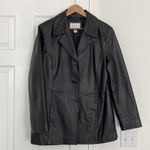 Worthington  Y2K styled leather jacket with faux fur removable collar. * Photo 4