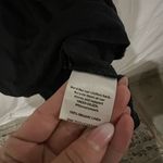 Eileen Fisher  Black Short Sleeve Linen T-Shirt Size Large Photo 2