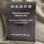 Goosecraft Biker 513 Hunter Green Leather Zip Up Moto Jacket Photo 5