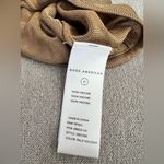 Good American Pale Gold Sheer Mock Neck Bodysuit Photo 7