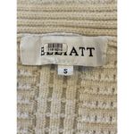 Elliatt Beige Vivid Powder Knit Open Front Long Line Knit Cardigan Sweater S Photo 9