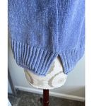 Style & Co Scoop Neck Soft Knit Long Sleeve Sweater Blue Medium Photo 4