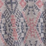 Ariat Womens Cardigan Sweater Pink Geometric Long Sleeve Open Front Neckline XXL Photo 2