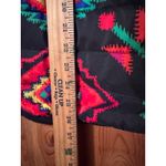 RL Ralph Lauren Active Fleece Pullover Jacket W Medium Southwest Aztec Print Black Size L Photo 6