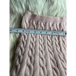 Ralph Lauren Polo Cozy Pink Cable Knit Scarf Photo 6