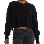 Free People Charcoal Crew Neck Sweater Photo 0