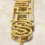 SHE Gold Tone Pendant Necklace Keychain Photo 3