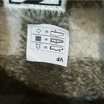 Vans off the wall black suede fur checks slip on shoes sneakers women’s 7 new Photo 3