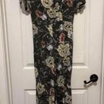 Love, Fire Love Fire Women’s S/P Olive Green Hawaiian Rayon Straight Leg Jumpsuit Photo 0