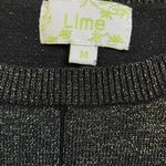 Metallic long sleeve pullover sweatshirt Gray Size M Photo 5