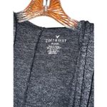 American Eagle  soft and sexy heathered grey hooded pocket cardigan medium Photo 2