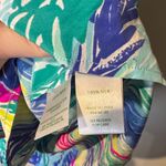 Lilly Pulitzer 100% silk Multicolor Tropical Print Top Photo 2