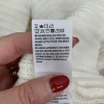 American Eagle Size XS Sweater Henley Cropped Long Sleeve Chunky Knit Women’s Photo 5