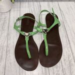 Schutz Womens Size 8  Lime Green Sandals Photo 1