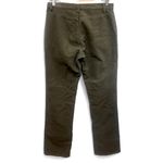 Club Monaco Womens Casual Straight Leg Pants Green Size 6 100% Cotton Photo 1