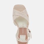 Dolce Vita Wessi Pearl Heels White Size 9 Photo 8