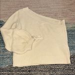 Bar III Becca Tilley X  Cold Shoulder Sweater Photo 1