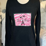 American Apparel Love Paris Long Sleeve Shirt Eiffel Tower New Photo 0