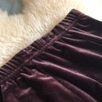 Dialogue Dark brown long velvet skirt size S Photo 4