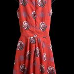 Maison Jules Hibiscus Bloom Combo Pink Sleeveless Floral Fit & Flare Mini Dress Photo 8